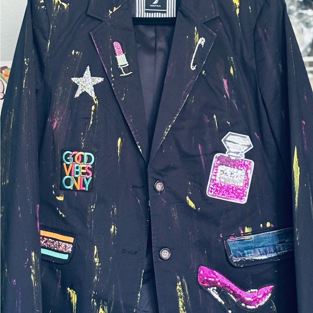 #SOLD# I can customize any Blazer/Jacket.